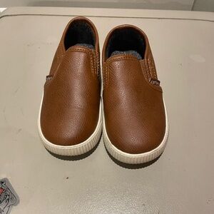 Carter's Tan Slip-On Kids Sneakers